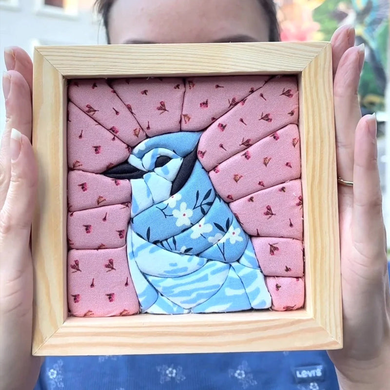 🖼️ Quilted Fabric Wall Art Kit