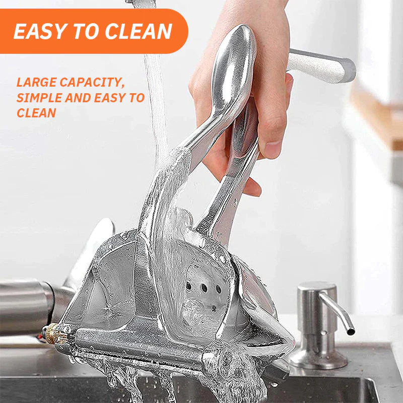 Exprimidor Manual de Acero Inoxidable para Jugos Frescos