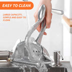Exprimidor Manual de Acero Inoxidable para Jugos Frescos