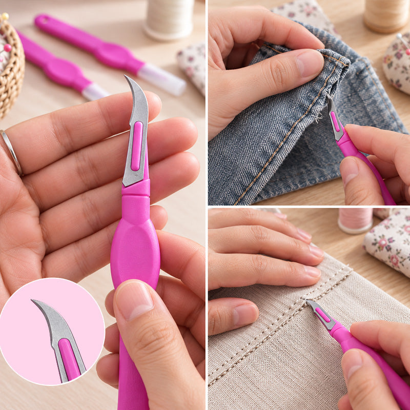 🧵 Böjd Sprättare – För Enkel Borttagning av Stygn ✂️