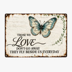 Remembrance Metal Sign