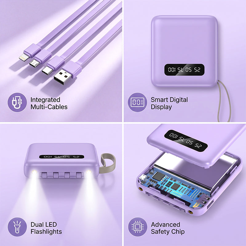 ⚡ Mini Portable Power Bank