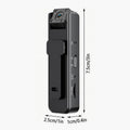 A9 Pocket Clip Camera HD 1080P Portable Meeting Recorder Sports Camera