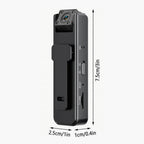 A9 Pocket Clip Camera HD 1080P Portable Meeting Recorder Sports Camera