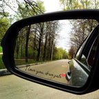 „I Love You Drive Safe“ Mirror stickers/„I Love You Drive Safe“ Autoaufkleber