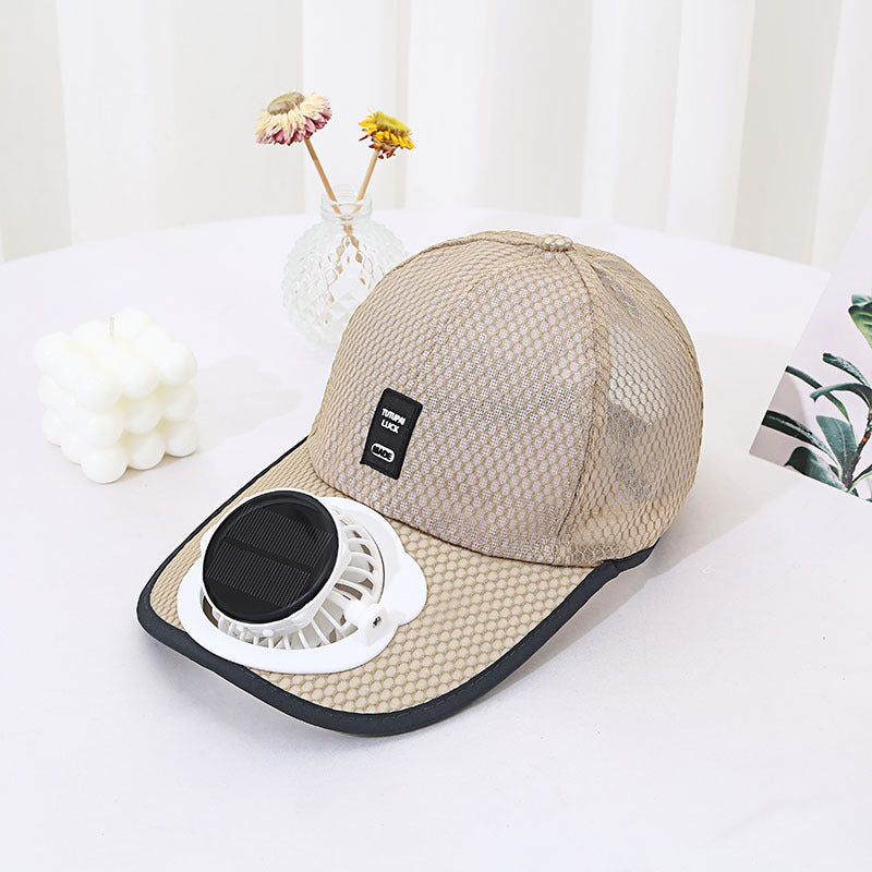 Ultralight UV Protection Baseball Cap with Solar Fan