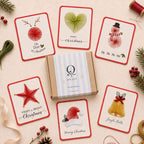 🎄🧵 Skapa din egen julhälsning – DIY-kit för vackra julkort med trådkonst! ✨🎁