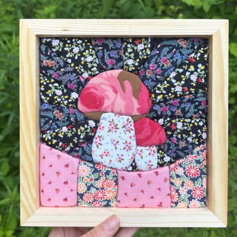 🖼️ Quilted Fabric Wall Art Kit