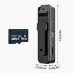 A9 Pocket Clip Camera HD 1080P Portable Meeting Recorder Sports Camera