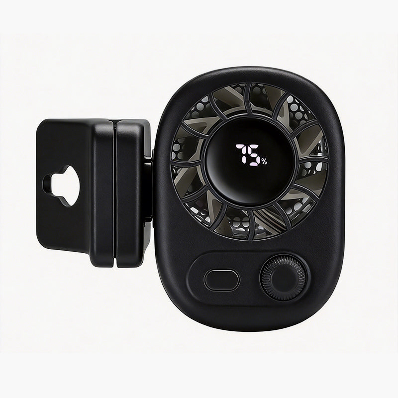 Waist Clip Fan - Portable Hurricane-Grade Cooling with 100-Speed Adjustment