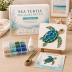 Sea Glass Art Kit – Create Stunning Mosaic Masterpiece