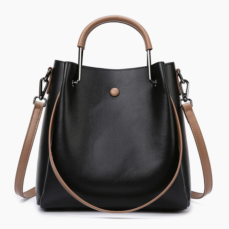 Bucket Bag Fashion Commuter Large Capacity Tote Bag New Advanced Sense Bag Versatile Women's Handbag
