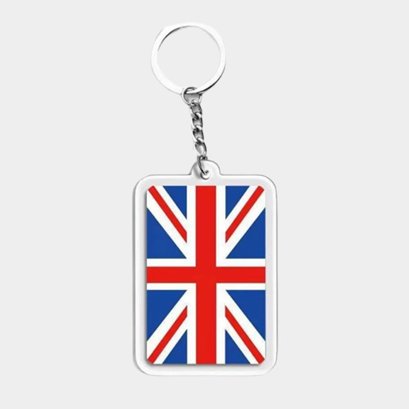 ⚽ England Football Goal Keychain