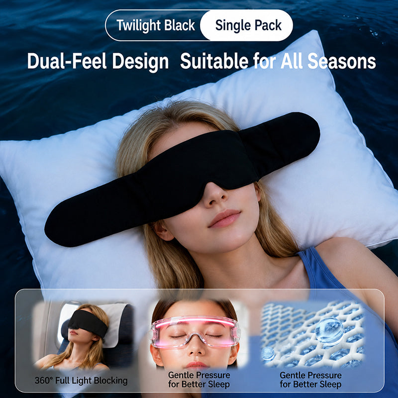 Deep Sleep Eye Mask for Sleep Light-Blocking Double-Sided Micro-Pressure Eye Protection