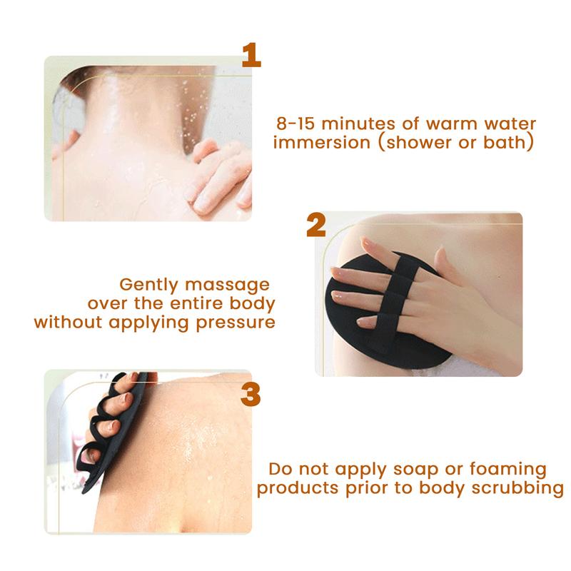 Exfoliating Bath Scrub Pad | Deep Dead Skin Remover for Smooth, Glowing Skin