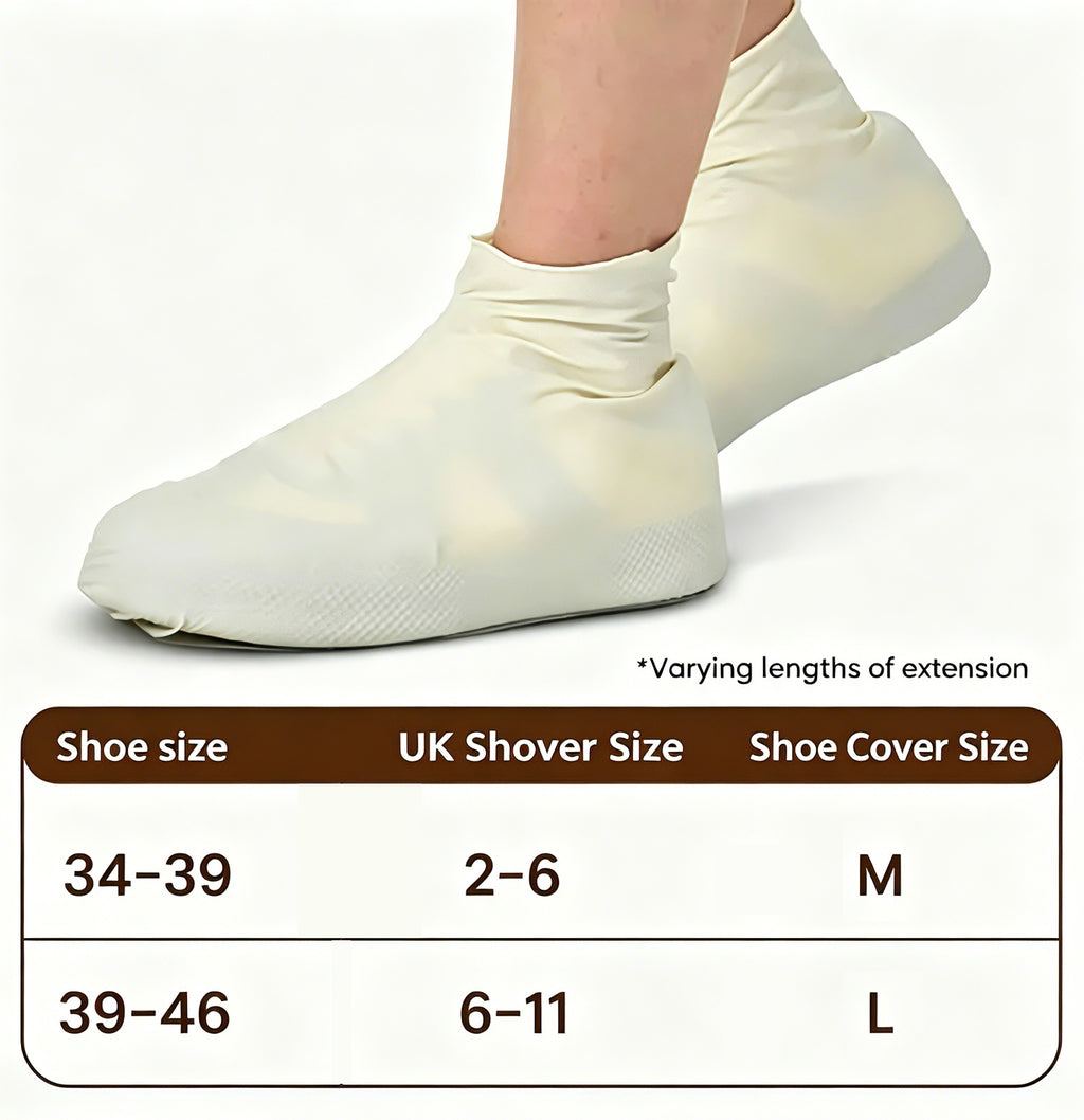 Waterproof Latex Shoe Covers For Outdoor Use