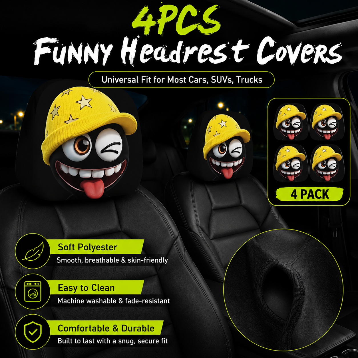 The Funniest Car Decoration Ever! 👀🚘🦄 Cute cartoon car cushion covers