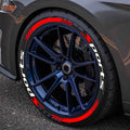 🔥 4PCS 3D Tire Lettering Stickers | Waterproof Universal Wheel Sidewall Decals