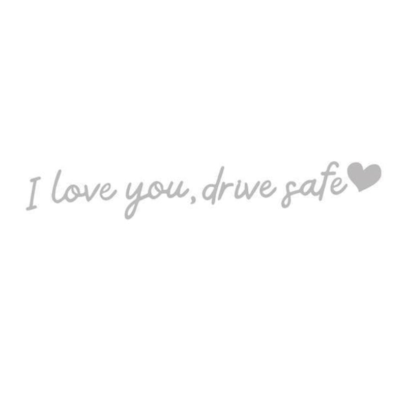 „I Love You Drive Safe“ Mirror stickers/„I Love You Drive Safe“ Autoaufkleber