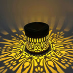🌞✨Solar-powered mandala projector lamp