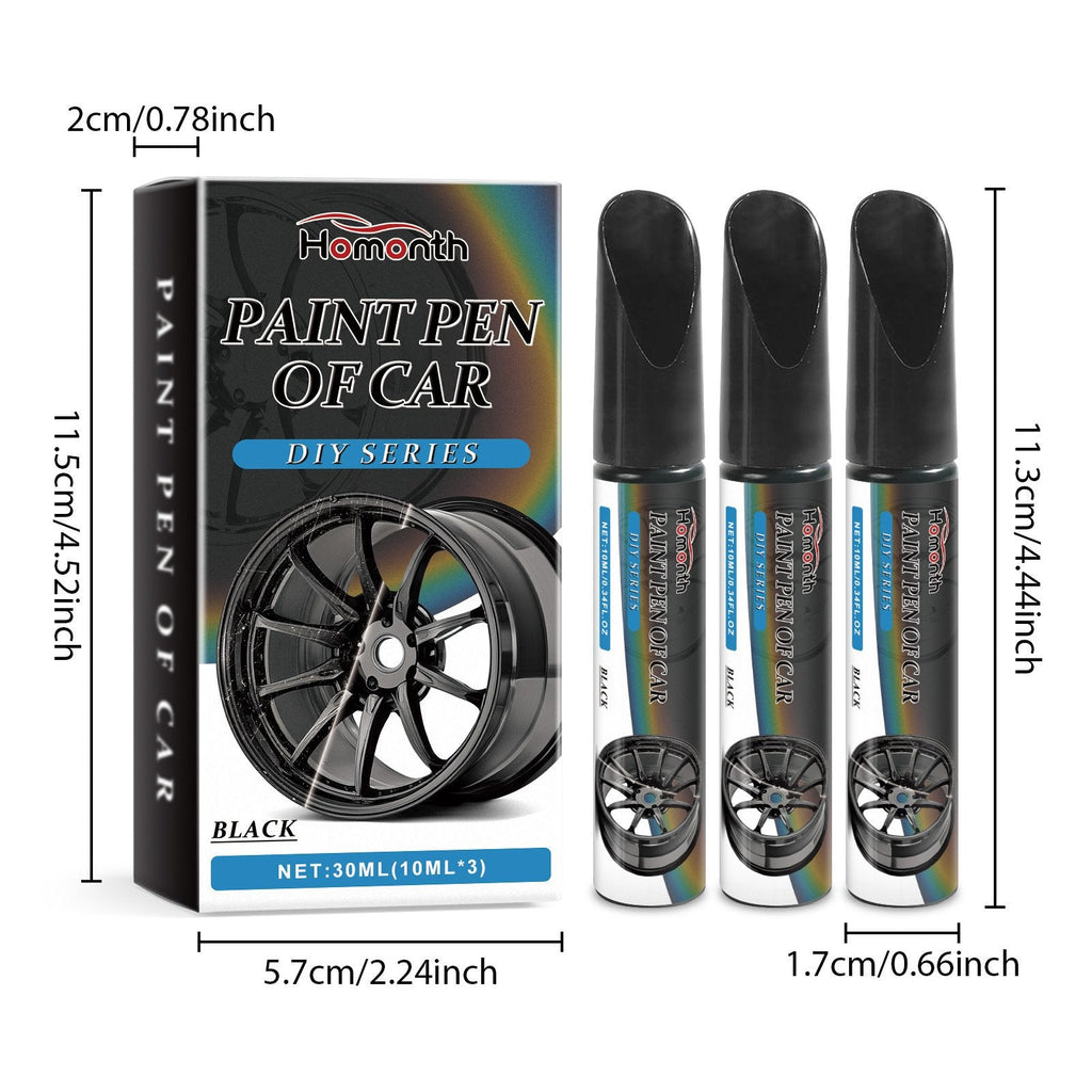 Repair pen for scratches on car wheels