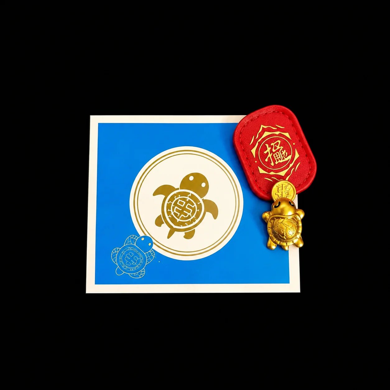 🐢2026 Golden Turtle Wealth Charm · Symbol Of Prosperity &amp; Good Fortune