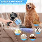 Cordless 4-in-1 Handheld Vacuum & Air Blower – Portable Rechargeable Cleaning Tool