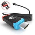 Portable Type-C to HDMI Projection Cable with 100W Power Delivery
