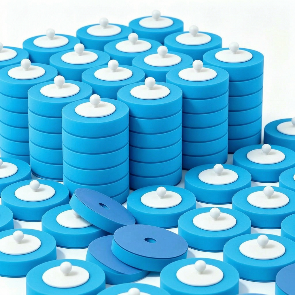 Disposable Toilet Brush System with Holder & Refills