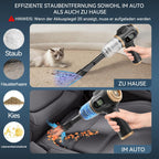 Cordless 4-in-1 Handheld Vacuum & Air Blower – Portable Rechargeable Cleaning Tool