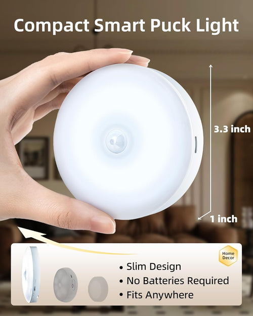 Three-color remote control sensor night light