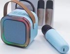 🧸 Mini karaoke machine with wireless microphone