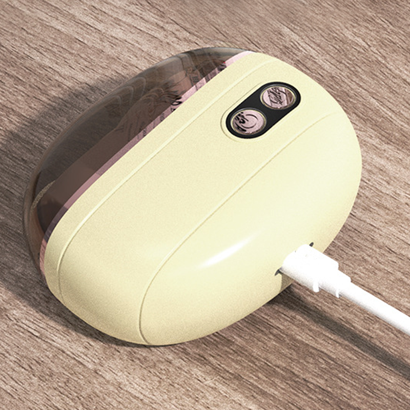 ✂️ 2-i-1 smart elektrisk nagelklippare & polerare – Klämsäker design & LED-ljus 💅
