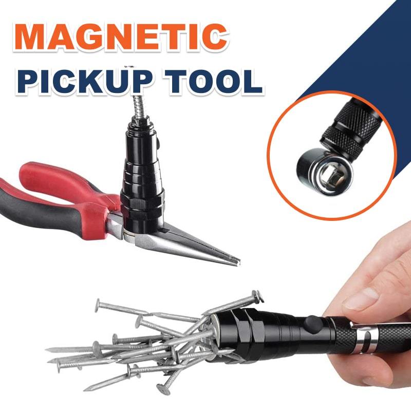 🔦  Multifunctional Magnetic Telescopic Flashlight – Extendable, 360° Gooseneck, Super Bright 🛠️