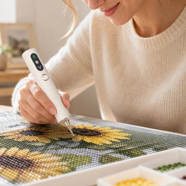 🖊✨ Uppladdningsbar elektrisk diamantpenna för DIY 💎🎨
